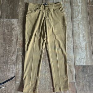 Khaki dress pants thin